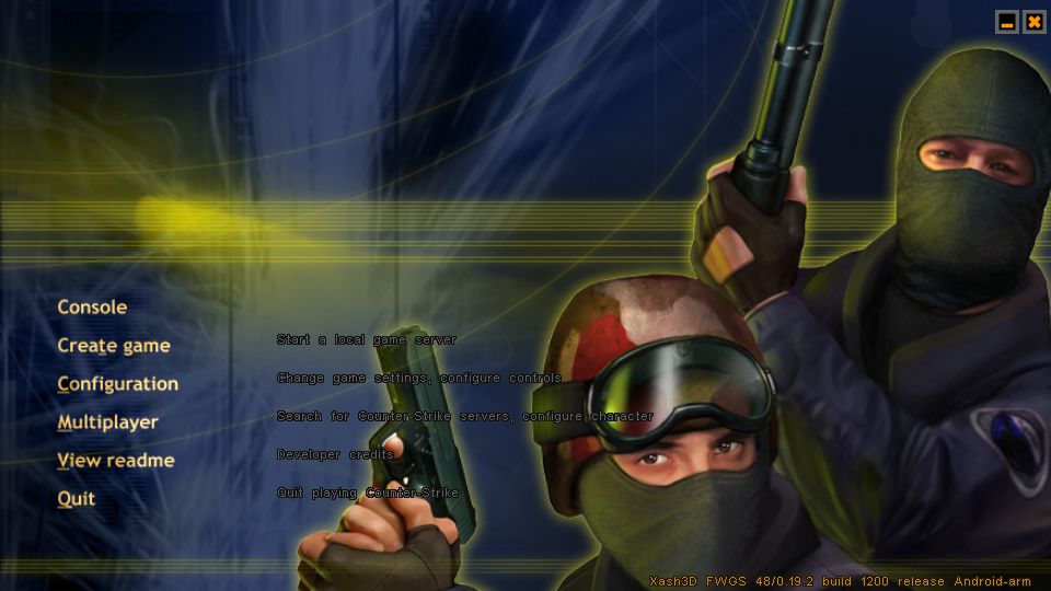 download counter strike for android