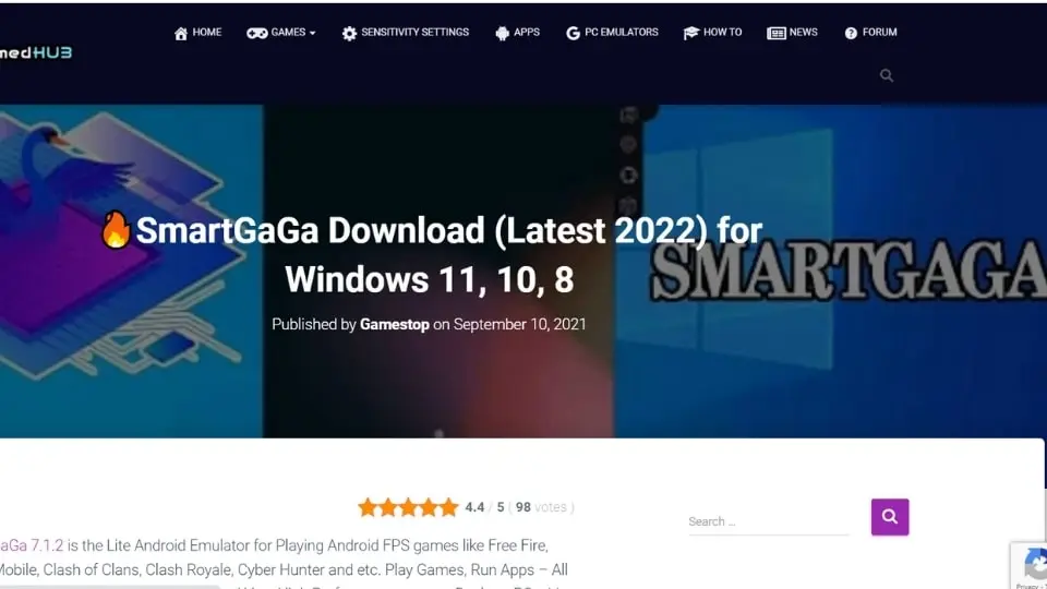 smartgaga best emulator for free fire-for low end pc