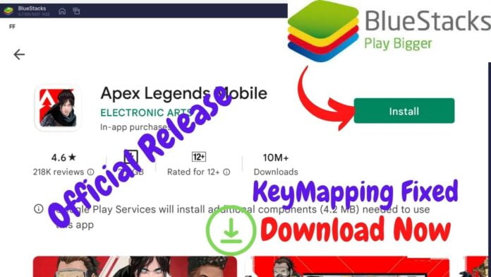 how to download apex legends in bluestacks