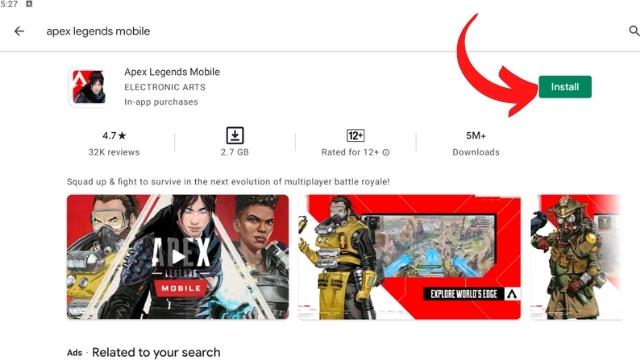 how to install apex legends mobile in bluestacks