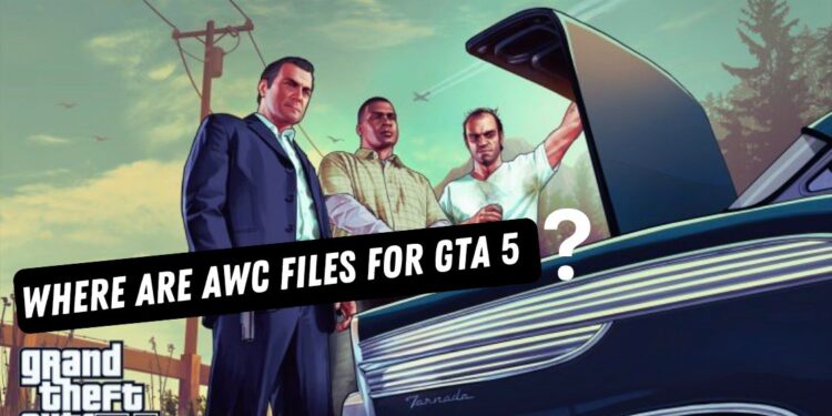 Where Are AWC Files For GTA 5