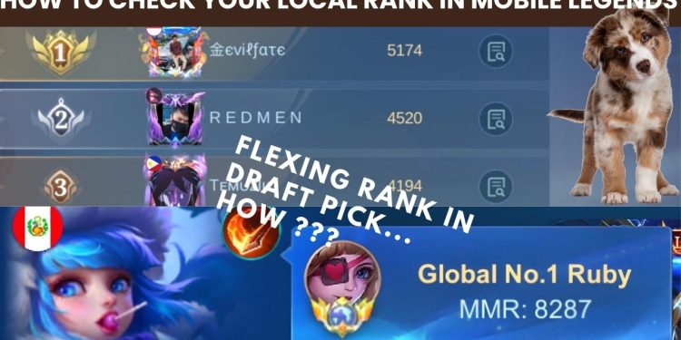 How To Check Your Local Rank In Mobile Legends