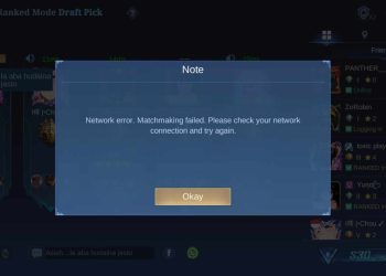 Matchmaking Problems Mobile Legends Server Problem