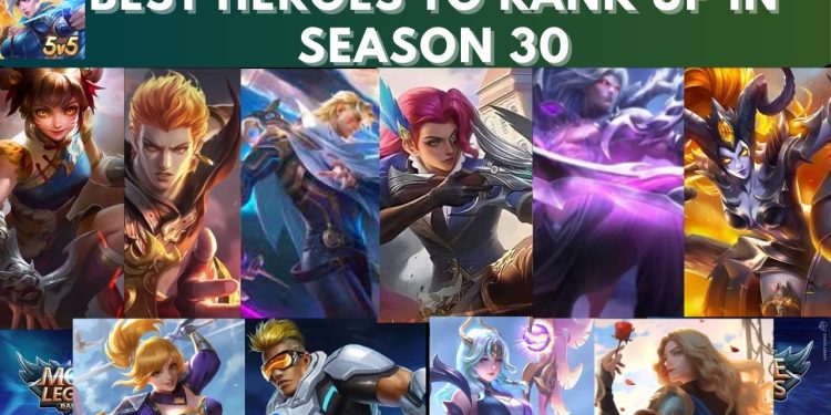 Top 10 Best Heroes To Rank Up 30 On Mobile Legends