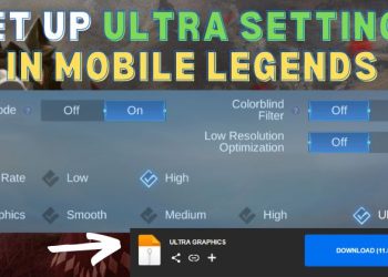 how to set up ultra settings in mobile legends