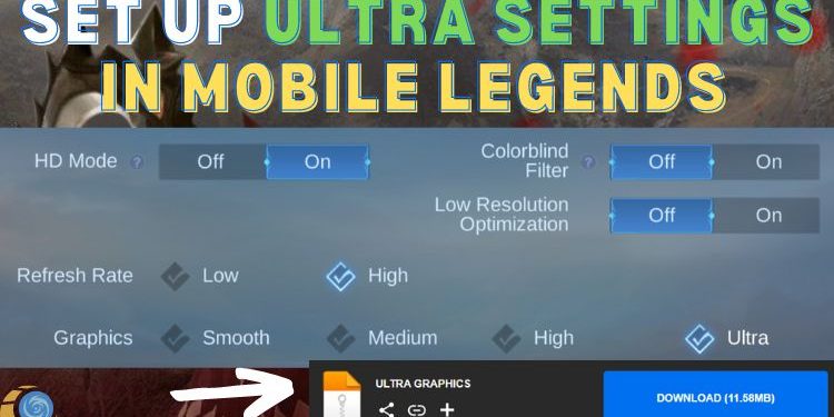 how to set up ultra settings in mobile legends